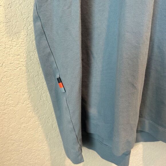 Men’s Rapha Light Blue Sporty Short Sleeve Polo Shirt - Size L - EUC - Picture 4 of 7